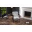 Chaise d'appoint rembourrée avec pieds en bois Mid-Century-1518161947-1518162148