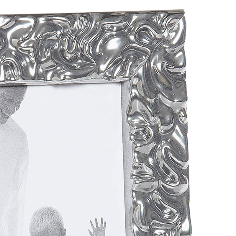 Cadre photo Lavo, 4 po x 6 po, Argent électrique
