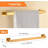 Modern Bathroom Hardware Set With Towel Bar, Rack, Toilet Paper Holder, And Robe Hooks - Wall Mounted Stainless Steel Accessories For Stylish And Functional Bathroom Organization-112547732