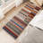 Vintage Patchwork Runner Rug 2x6 Washable Grey Runners Hallway Non Slip Geometric Carpet Stain Resistant Tribal Soft Mat Low Pile Foldable-680311751