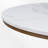 Ignotas Round 46.52'',Dining table,Kitchen table,Pedestal dining table with wood frame-123606241