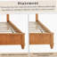 Ensemble de chambre à coucher 3 pièces avec lit et 2 tables de chevet-815469184-820416581