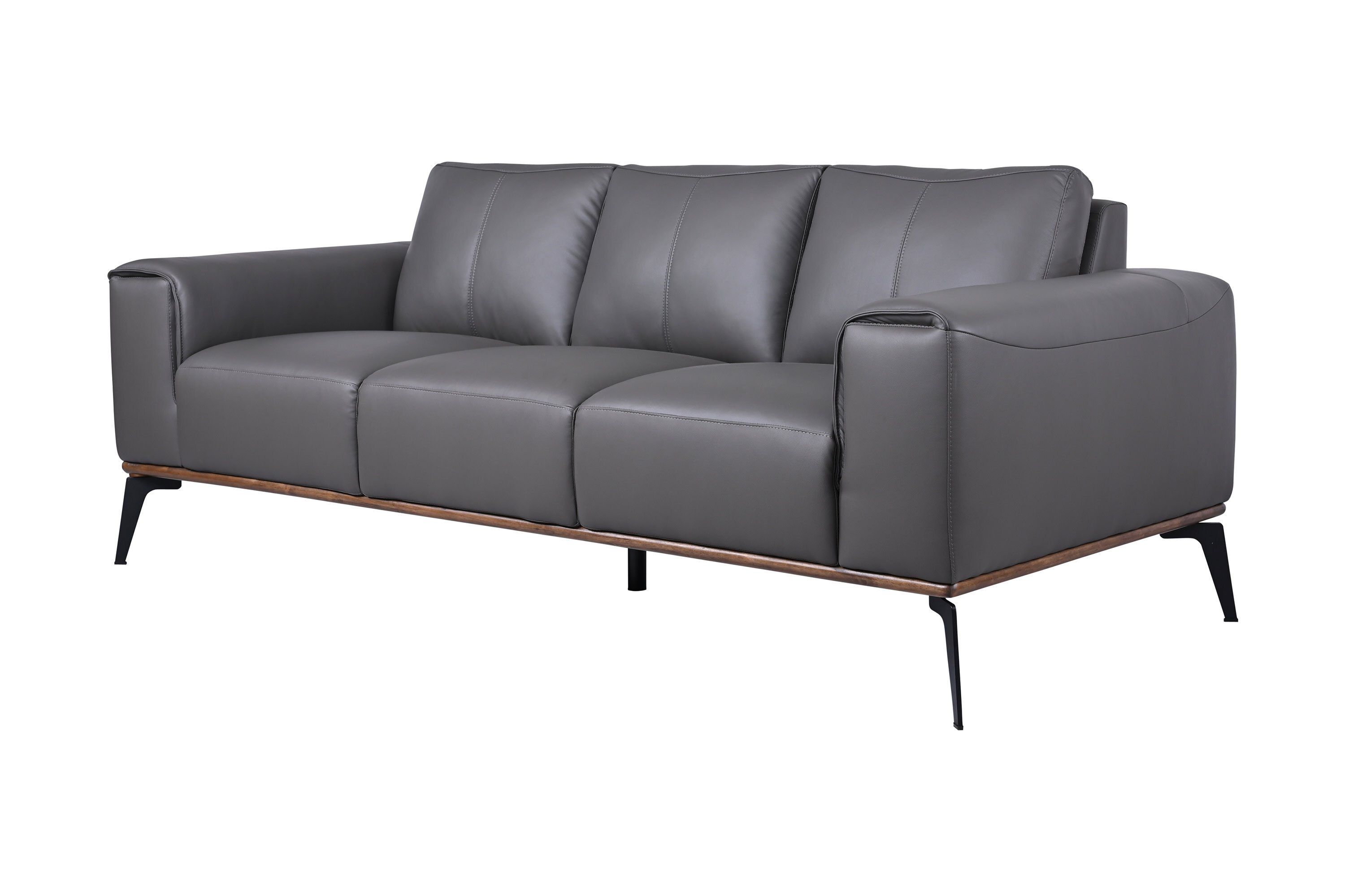 West Elm Modern Chesterfield Leather Sofa by West Elm - Dwell