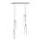 Ardrie 4 - Light Chrome Cluster Pendant-2075730238