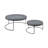 Volterra Large Round Nesting Coffee Tables