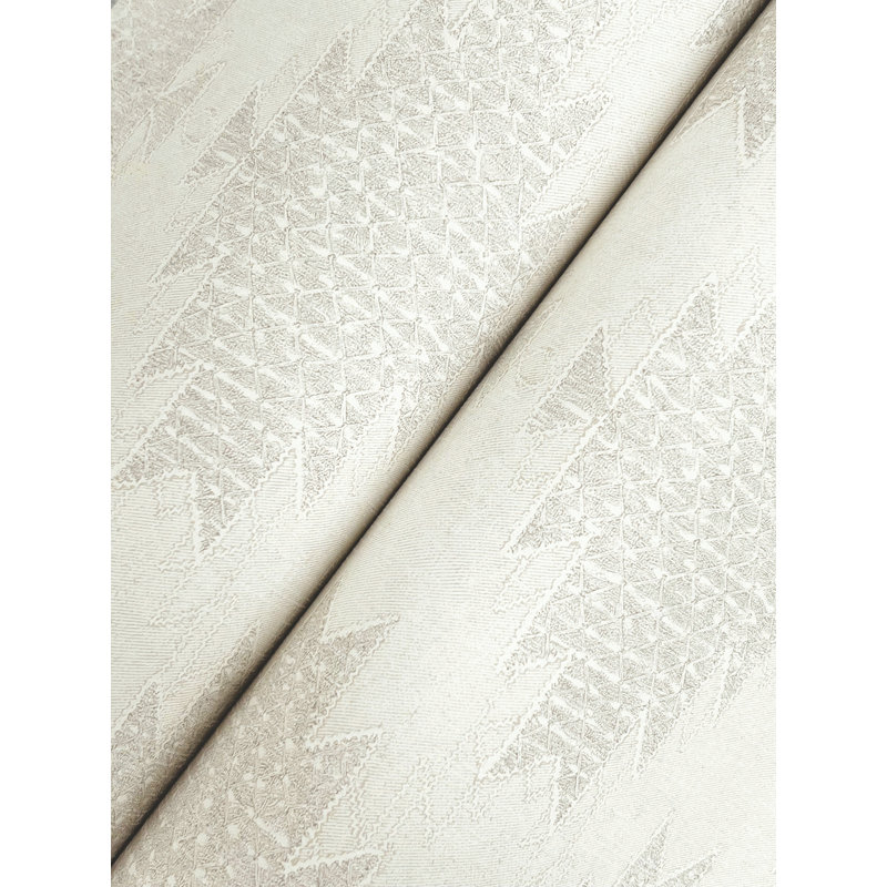 Papier peint Stitched Heirloom, Blanc