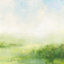 Fields of Green II par Julia Purinton - Peinture