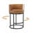 Finley 26" Swivel Counter Stool With Cylindrical Metal Frame-121042925