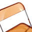 Eargle RUBY, chaise pliante transparente en plastique transparent, siège de salon ZDYhong4-2087467886