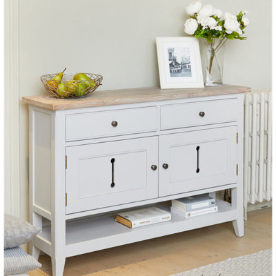 Aneisa 120 cm W Solid Wood Sideboard