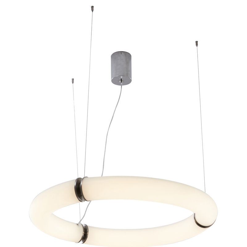 Transitional 1 Light Round LED Pendant