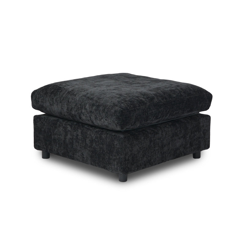 Housse pour repose-pieds "33,5", Black