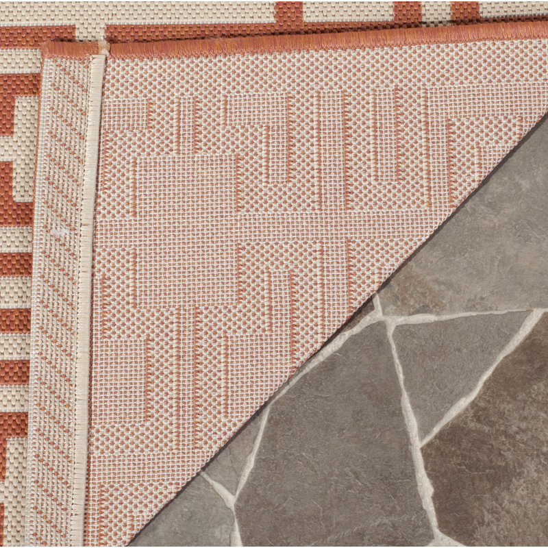 Martha Stewart Performance Geometric Rug, Rectangle 6'7" x 9'6"