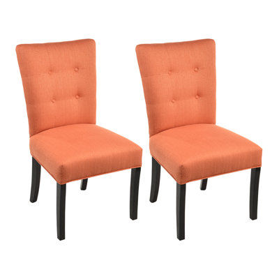 18'' H Tufted Upholstered Side Chair