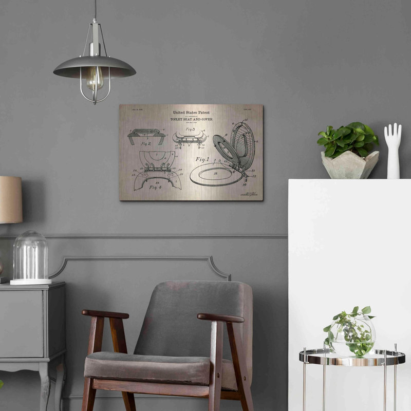 Art mural en métal Luxe, H 16 po x l 24 po