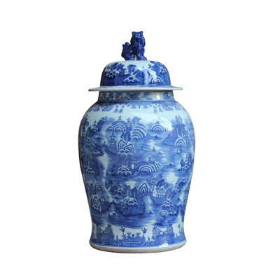 Pot à gingembre en céramique fabriqué à la main par Winward Silks