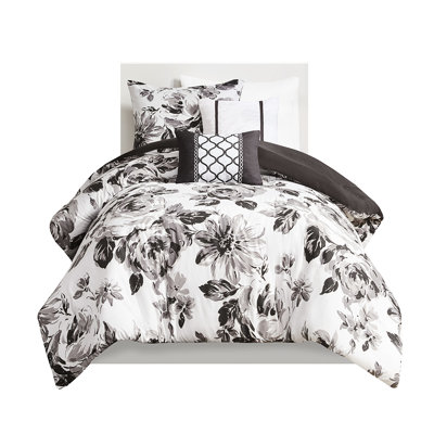 Literie pour lit simple / simple TG Floral - Ultra doux, imprimé d'odeurs en tissu, décor lavable à la machine