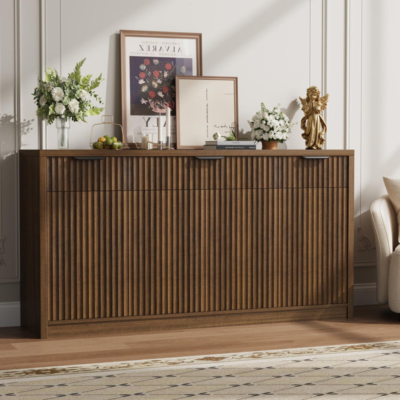Buffet Modern Modern, Brun