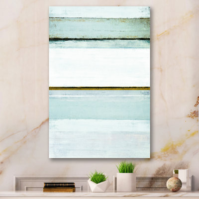 Art moderne gris et bleu II 2PT47775