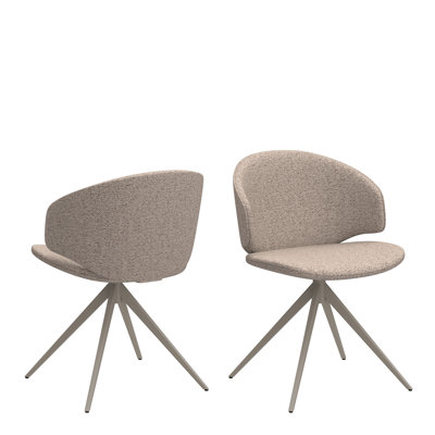 Forsyth 78cm H Fabric Upholstered Armchair in Beige