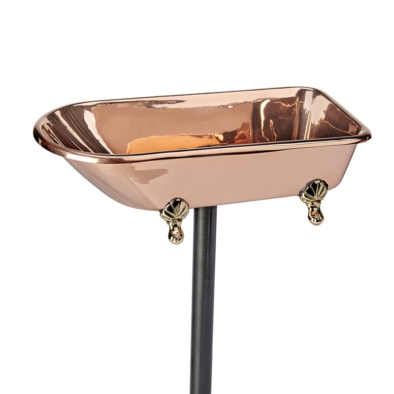 Bain d'oiseaux Brander, Cuivre