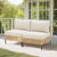 Ensemble de mobilier de patio en osier Chloelynn Fields