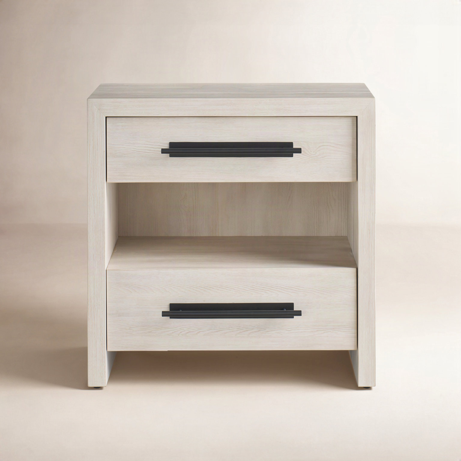 Baxley 28" Oak Nightstand, Ivory