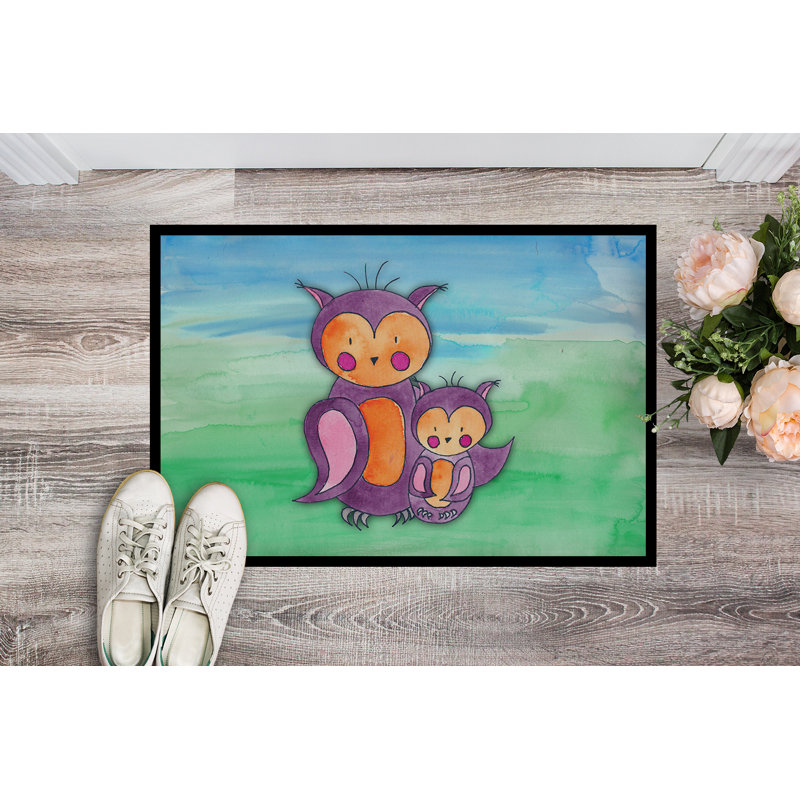 Alexio Non-Slip Outdoor Doormat, 0.25" H x 27" W x 18" D