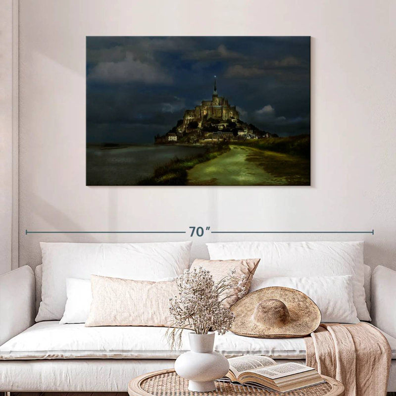 Adella Normandy Ancient Castle, 30" H x 45" W