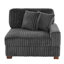Upholstered Side Chair with Footstool-267339699