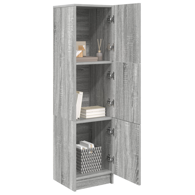 Highboard, Grey Sonoma