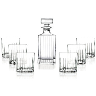 Antis Glass Whiskey Decanter
