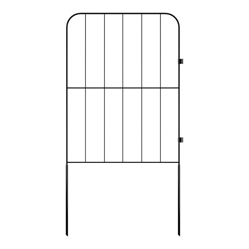 Adalynd 61cm H x 31cm W Metal Fence Panels Included