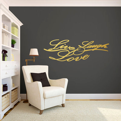 Text & Numbers Non-Wall Damaging Wall Decal