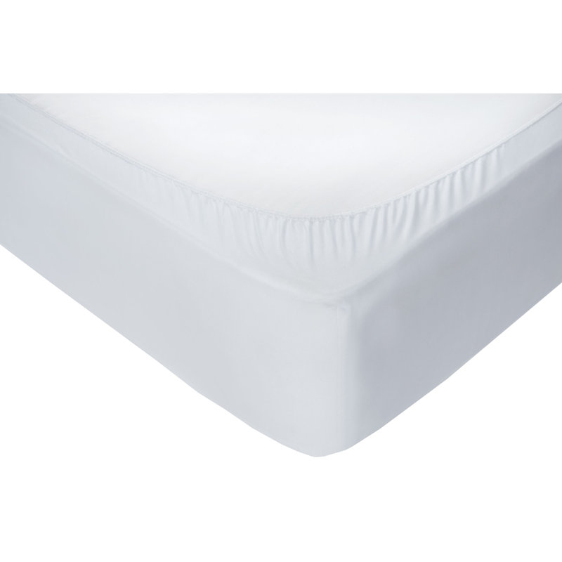 Terry Hypoallergenic and Waterproof Mattress Protector, Double (4'6)