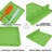 Zulay Kitchen Extra Large Silicone Utensil Rest With Drip Pad For Multiple Utensils - Light Green