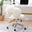 Chaise de bureau réglable en tissu-117536698