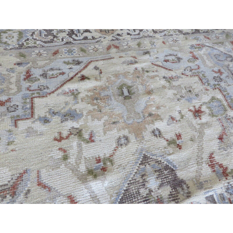 Tapis oriental Serapi Oushak noué à la main 10 pi 2 po x 14 pi 3 po 6016C8112DE74E96BD337FBF3DFA433E