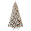 Arbre de Noël artificiel pré-éclairé enneigé -248378082