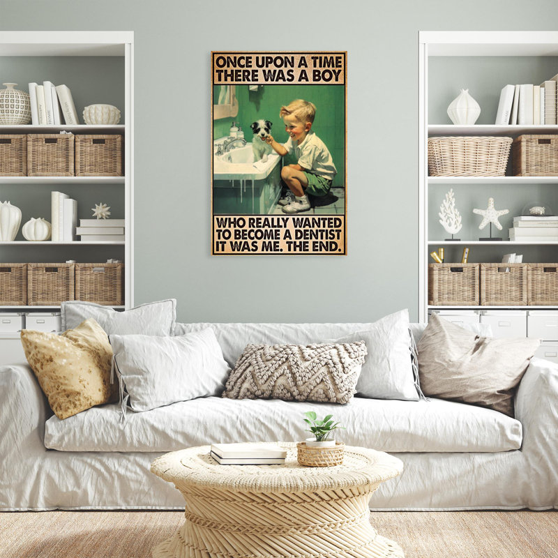 To To A A Dentist, impression sur toile, H 36 po x l 24 po x P 1,25 po