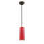 Luminaire suspendu cylindrique à 1 lumière Clarksburg-25385657-25385658