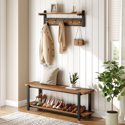 Shoe Storage Bench With Lift Top Storage by Rebrilliant