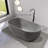 59'' x 29.5'' Soaking Solid Surface Bathtub