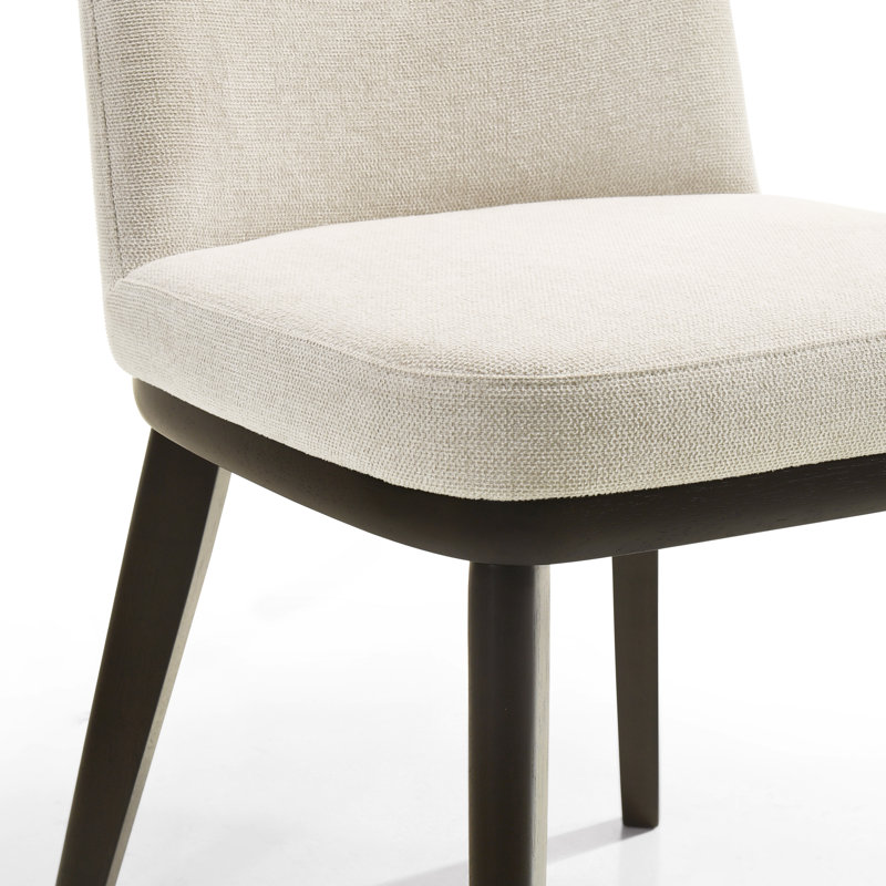 Chaise de salle à manger en tissu