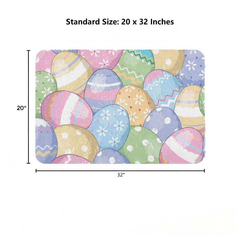 Tapis de salle de bain pour salle de bain 32 x 20 po