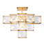 Plafonnier semi-encastré 5 lumières Cubic