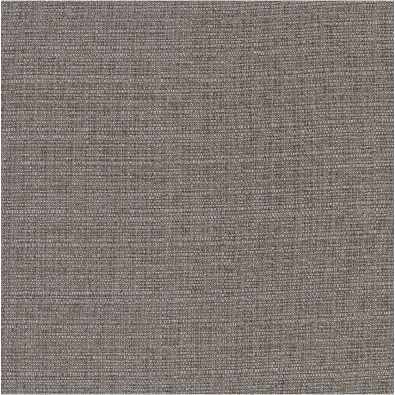 Ensemble de 2 chaises à hauteur de comptoir, siège et dossier rembourrés en tissu de style champêtre décontracté gris