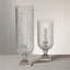 Maison de Verre Diamond Cut Glass Hurricane Taper Holder-1614931764