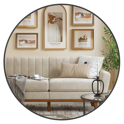 Ashwaq Round Mirror