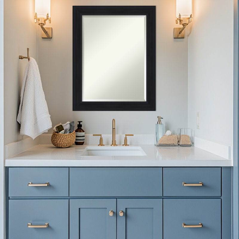 Miroir mural de salle de bain Abbey, 28,75 po x 22,75 po